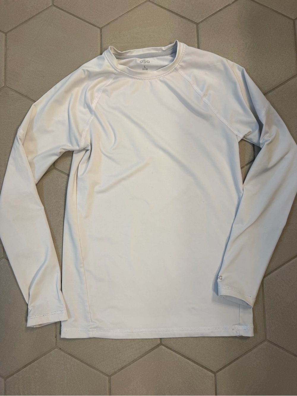 White Long Sleeve compression
